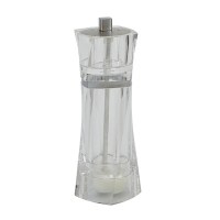 Acrylic Combination Salt Shaker and Pepper Mill